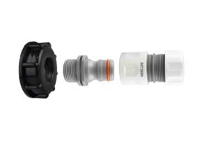 IBC 2” S60X6 Cap with Max Flo Hose Connectors Set – Heavy Duty Pipe & Hose Fitting UK IBC Tanks Fittings Free Shipping