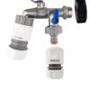 IBC 2” S60X6 Cap with Double Lever Tap, 1 x Max Flo Outlet