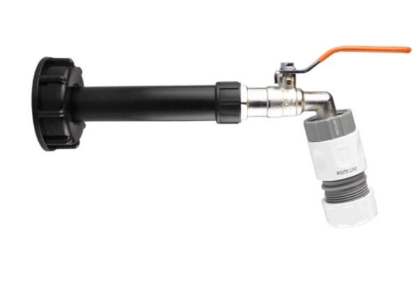 Ibc 2 inch s60x6 cap with water filter, lever tap and max flo – home diy accessory uk ibc kits free shipping 14