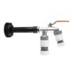 Ibc 2″ s60x6 cap with water filter, double tap, 1 x max flo – heavy duty pipe & hose fitting uk ibc tanks fittings free shipping 1