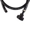 Fuel gun with 3/4″ rubber hose & tank adaptor set ibc tanks fittings free shipping