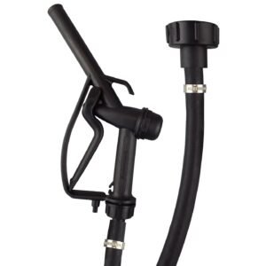Fuel Gun with 3/4" Rubber Hose & Tank Adaptor Set