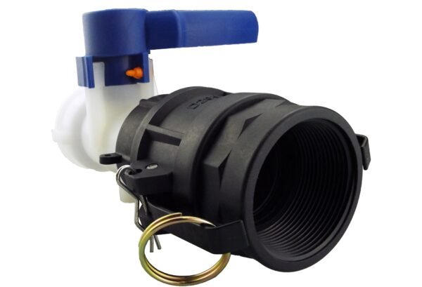 IBC 2” S60X6 Valve with IBC S60X6 – 2” Camlock Fitting and Camlock Fittings Free Shipping 7