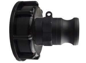 IBC 2” S60X6 Cap with ¾” Type F Camlock Camlock Fittings Free Shipping