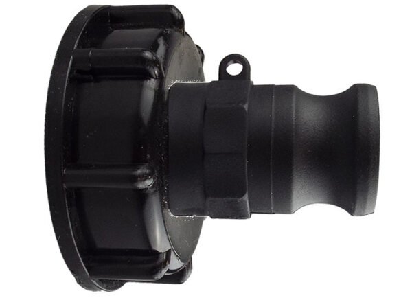 IBC 2” S60X6 Cap with ¾” Type F Camlock Camlock Fittings Free Shipping 5