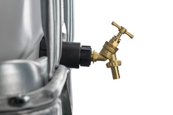 Ibc 2” s60x6 – 1/2″ bspf extender adaptor with brass bib tap – heavy duty pipe & hose fitting uk ibc tanks fittings free shipping 7