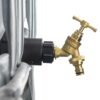 Ibc 2” s60x6 – 1/2″ bspf extender adaptor with ½” bsp brass – heavy duty pipe & hose fitting uk ibc tanks fittings free shipping 25