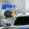 Ibc 2” s60x6 – 1/2″ bspf extender adaptor with ½” bsp brass – heavy duty pipe & hose fitting uk ibc tanks fittings free shipping 29