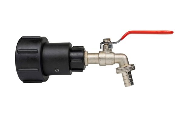 Ibc 2” s60x6 – 3/4″ bspf extender adaptor with lever tap ¾” – heavy duty pipe & hose fitting uk ibc tanks fittings free shipping 5