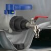 Ibc 2” s60x6 – 1/2″ bspf extender adaptor with ½” bsp quick – heavy duty pipe & hose fitting uk ibc tanks fittings free shipping 33