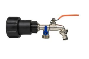 IBC 2” S60X6 – 1/2″ BSPF Extender Adaptor with ½” BSP Double – Heavy Duty Pipe & Hose Fitting UK IBC Tanks Fittings Free Shipping
