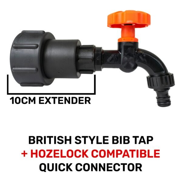 Ibc 2” s60x6 – 3/4″ bspf extender adaptor with ¾” bsp – heavy duty pipe & hose fitting uk ibc tanks fittings free shipping 15