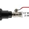 Ibc 2” s60x6 – 1/2″ bspf extender adaptor with ½” bspm-f – heavy duty pipe & hose fitting uk ibc tanks fittings free shipping 21