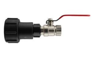 IBC 2” S60X6 – 1/2″ BSPF Extender Adaptor with ½” BSPM-F – Heavy Duty Pipe & Hose Fitting UK IBC Tanks Fittings Free Shipping