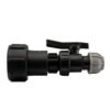 Ibc 2” s60x6 – 1″ bspf extender adaptor with 32mm mdpe valve – heavy duty pipe & hose fitting uk ibc tanks fittings free shipping 17
