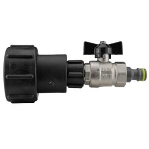 IBC 2” S60X6 – 3/4″ BSPF Extender Adaptor with Butterfly – Heavy Duty Pipe & Hose Fitting UK IBC Tanks Fittings Free Shipping
