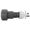 Ibc 2” s60x6 – 1″ bspf extender adaptor with mdpe straight – heavy duty pipe & hose fitting uk ibc tanks fittings free shipping 19