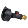 Ibc 2 inch s60x6 cap with in-line bspf valve and 25mm brass barb – home diy accessory uk ibc kits free shipping 37