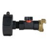Ibc 2 inch s60x6 cap with in-line bspf valve and geka type connector ibc kits free shipping 2