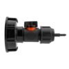 Ibc 2 inch s60x6 cap with in-line bspm valve and 4mm barb micro – home diy accessory uk ibc kits free shipping 2