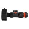 Ibc 2” s60x6 cap with bspf thread-quick connect male valve – heavy duty pipe & hose fitting uk ibc tanks fittings free shipping 47
