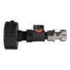 Ibc 2” s60x6 cap with bspf thread-quick connect male valve – heavy duty pipe & hose fitting uk ibc tanks fittings free shipping 45