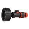 Ibc 2” s60x6 cap with bspf thread-quick connect male valve – heavy duty pipe & hose fitting uk ibc tanks fittings free shipping 41