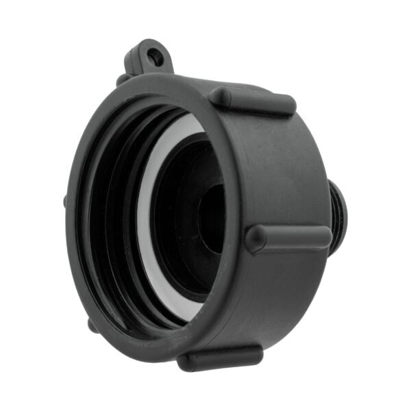 Ibc 2” s60x6 cap with bspf thread-quick connect male valve – heavy duty pipe & hose fitting uk ibc tanks fittings free shipping 13