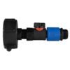 Ibc 2” s60x6 cap with bspf thread-quick connect male valve – heavy duty pipe & hose fitting uk ibc tanks fittings free shipping 43