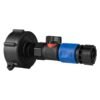 Ibc 2” s60x6 cap with bspf thread-quick connect male valve – heavy duty pipe & hose fitting uk ibc tanks fittings free shipping 41