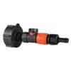 Ibc 2” s60x6 cap with bspf thread-quick connect male valve – heavy duty pipe & hose fitting uk ibc tanks fittings free shipping 41
