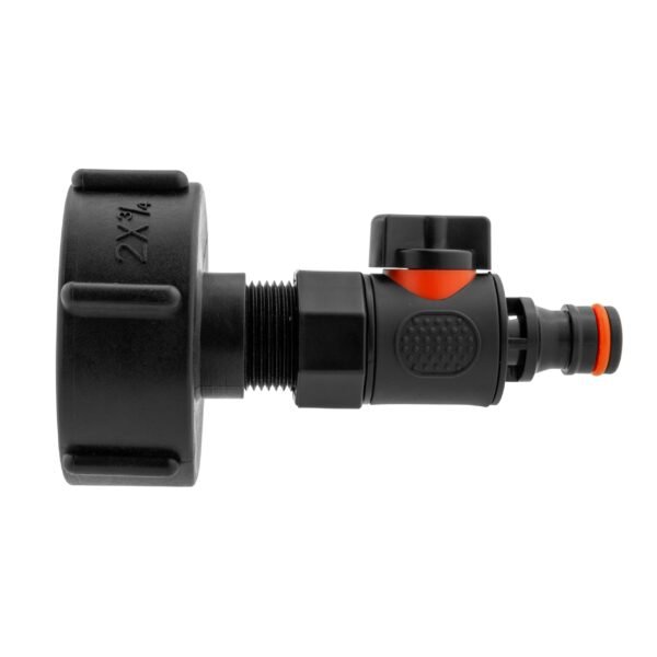 Ibc 2” s60x6 cap with bspf thread-quick connect male valve – heavy duty pipe & hose fitting uk ibc tanks fittings free shipping 7