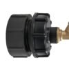 IBC 2” BSPF – S60X6 Cap with S60X6 – ½” BSPF Cap and Brass
