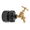 IBC 2” BSPF – S60X6 Cap with S60X6 – ½” BSPF Cap and Brass
