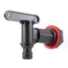 3/4 inch bspm pp snap on male tap with washers and nut – heavy duty pipe & hose fitting pp fittings free shipping 15