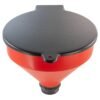 10″ Funnel Tank With Lid and Screen Mesh Filter Funnels Free Shipping 33