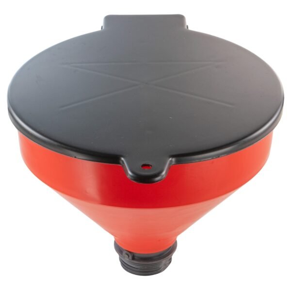 10″ Funnel Tank With Lid and Screen Mesh Filter Funnels Free Shipping 17