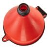 10″ Funnel Tank With Lid and Screen Mesh Filter Funnels Free Shipping 35