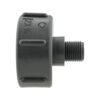Ibc 2” s60x6 cap with mdpe elbow tee 25mm – heavy duty pipe & hose fitting uk ibc tanks fittings free shipping 49