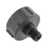 Ibc 2” s60x6 cap with mdpe elbow tee 25mm – heavy duty pipe & hose fitting uk ibc tanks fittings free shipping 51