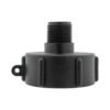 Ibc 2 inch s60x6 cap with in-line bspf valve and 25mm brass barb – home diy accessory uk ibc kits free shipping 45