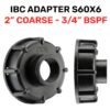 End cap for ibc tank with built-in 3/4″ bspf thread – heavy duty pipe & hose fitting uk ibc tanks fittings free shipping 15