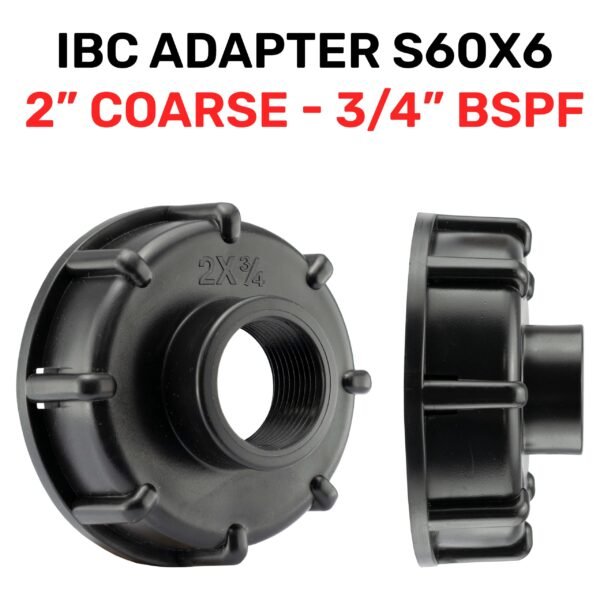 End cap for ibc tank with built-in 3/4″ bspf thread – heavy duty pipe & hose fitting uk ibc tanks fittings free shipping 5