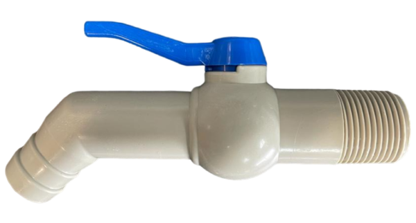 Pp 45 degree tap  170mm – angled polypropylene ibc outlet tap uk new arrivals free shipping 7