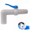 Pp tap 90 degree with 1″bspm inlet + ptfe tape – ptfe teflon thread seal tape plumbing uk valve connection kits free shipping