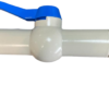 Pp tap 90 degree with 3/4″bspm inlet 160mm full flow valves free shipping 2
