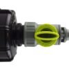 Ibc 2” s60x6 cap with ¾” bsp – click lock valve lime – heavy duty pipe & hose fitting uk ibc tanks fittings free shipping 1