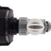 Ibc 2” s60x6 cap with ¾” bsp – click lock valve wl – heavy duty pipe & hose fitting uk ibc tanks fittings free shipping 1