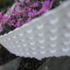 Lawn edging, plastic palisade rattan effect, 2. 4m, black
