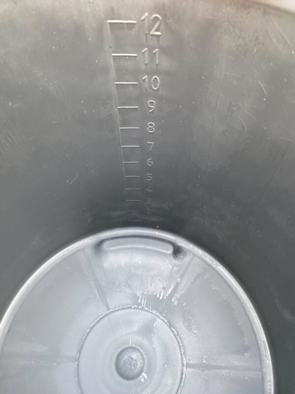 Black PP Bucket 12L Buckets Free Shipping 9